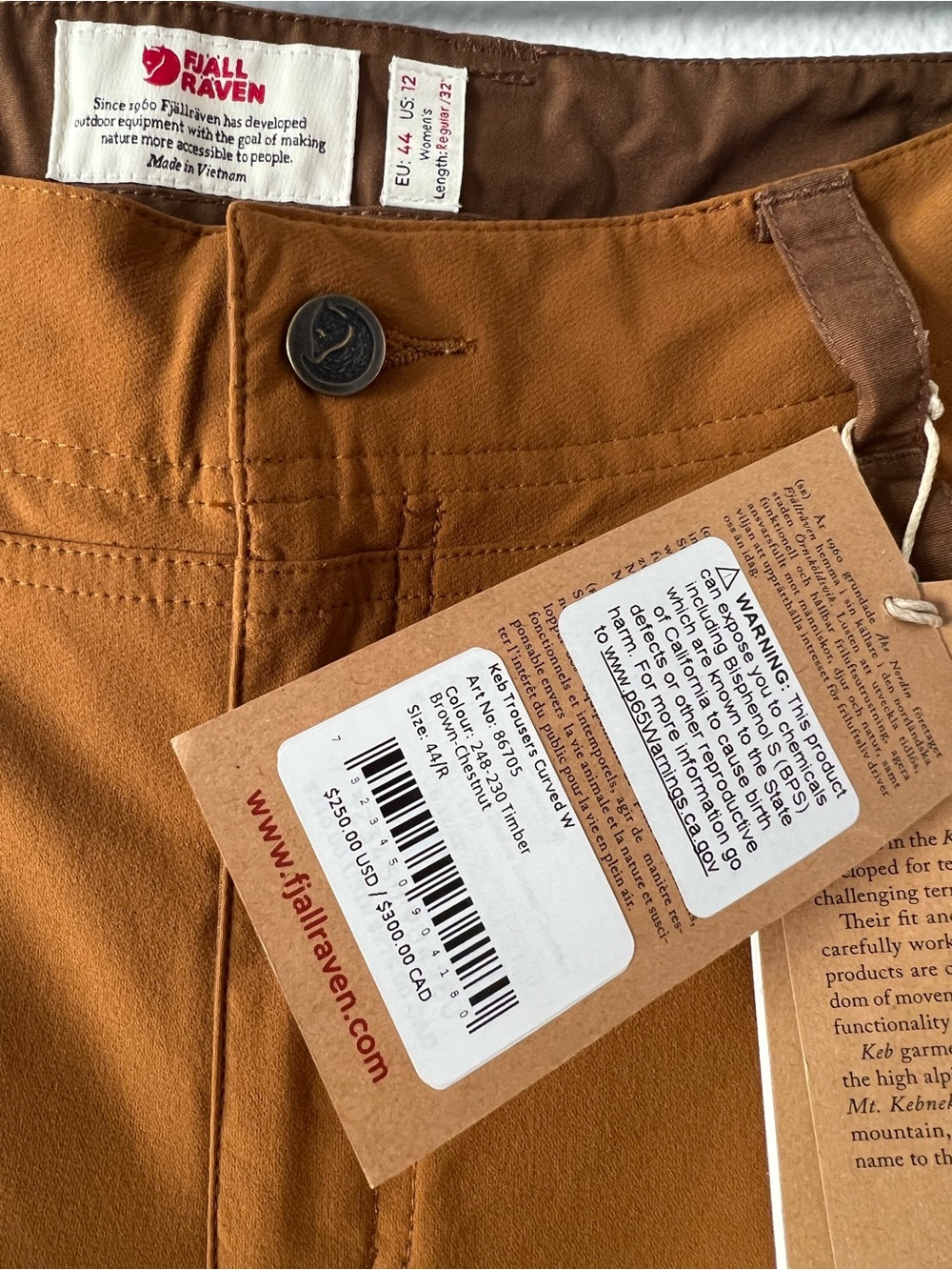 Fjallraven Pants - Picture 4 of 4